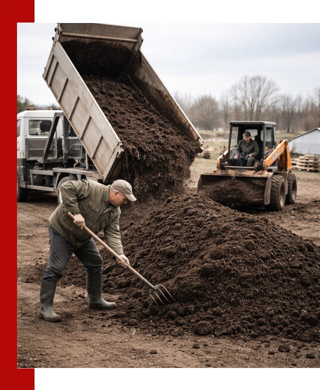 Доставка и продажа перегноя в Ачинске быстро и дешево