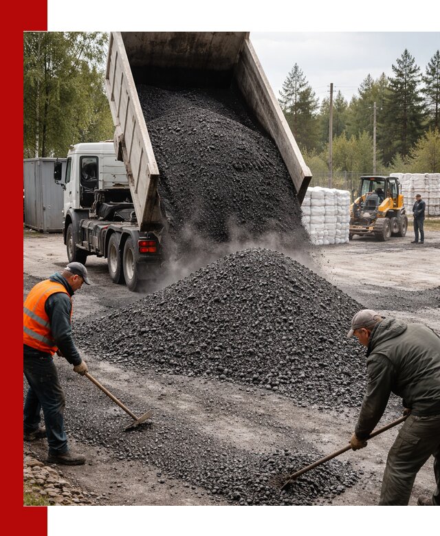 Доставка и продажа асфальтного гранулята в Ачинске