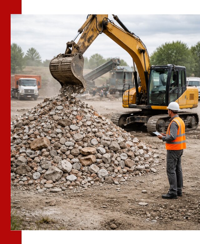 Доставка и вывоз строительного боя в Ачинске