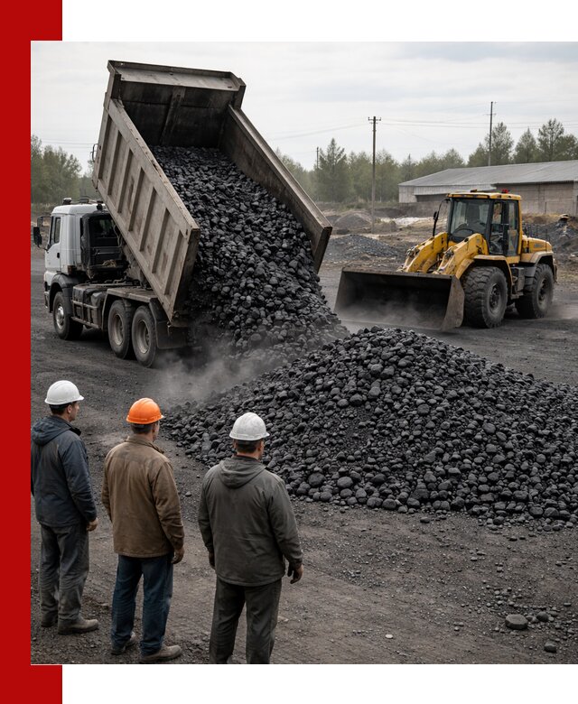 Доставка угля антрацита в Ачинске с самосвалами и погрузкой