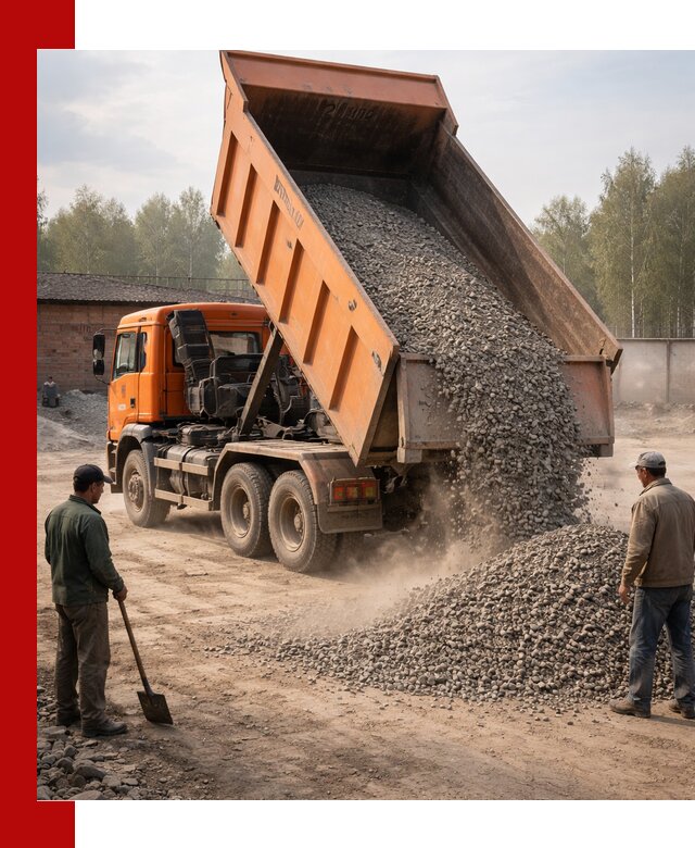 Доставка самосвалом 20 м3 в Ачинске быстро и надежно