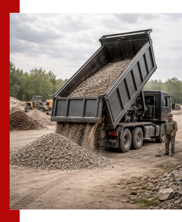 Доставка самосвалом 30 м3 по выгодным ценам в Ачинске