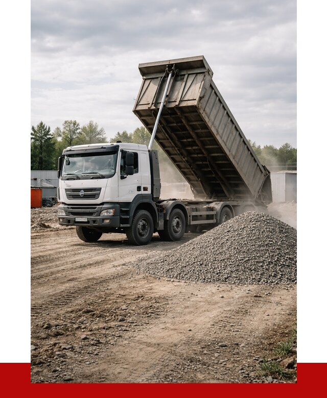 Доставка самосвалом 40 кубов в Ачинске от 9117 р. | ПРОНЕРУДЧнс