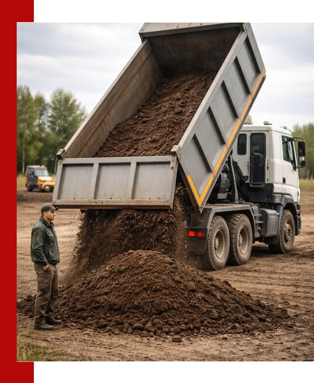 Аренда самосвала с водителем в Ачинске для сыпучих грузов и навоза