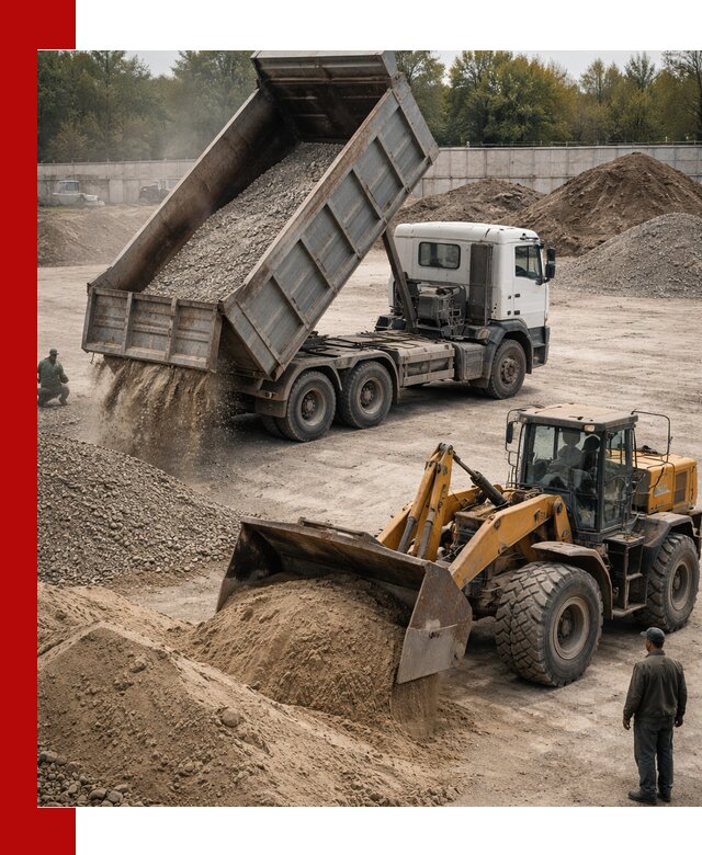 Перевозка сыпучих грузов самосвалами и бортовыми в Ачинске