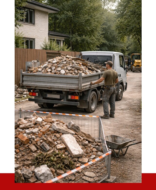 Вывоз строительного мусора с погрузкой в Ачинске от 7598 р | ПРОНЕРУДЧнс