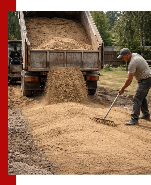 Отсыпка участка песком в Ачинске быстро и качественно